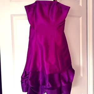 ✨LIKE NEW✨Bright Purple Short Prom Dress Formal